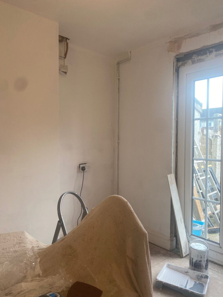 Dining room cove before
