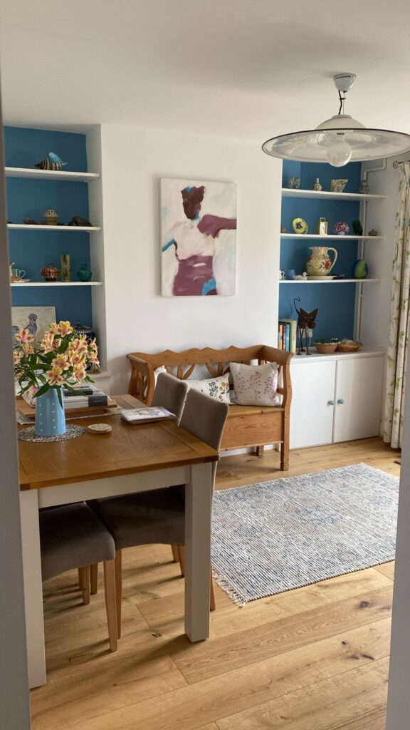 Dining room coves after