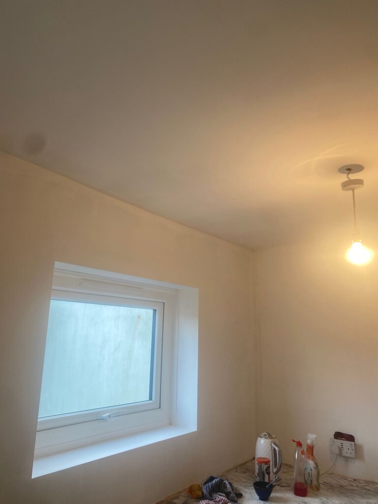 Kitchen window after